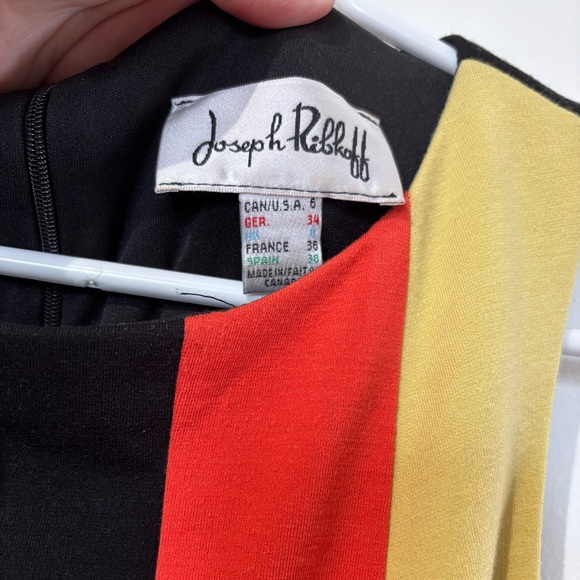 Joseph Ribkoff Multicolor Geometric Mini Dress - Picture 2 of 3